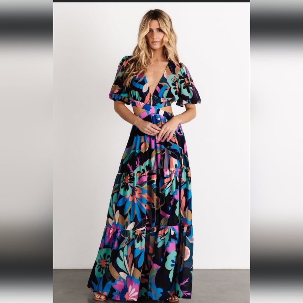 Flying Tomato Cutout Dress